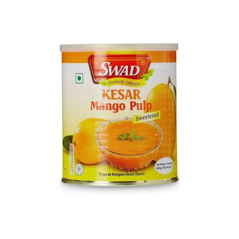 Swad Kesar Mango Pulp (24/Cs) — UNIT