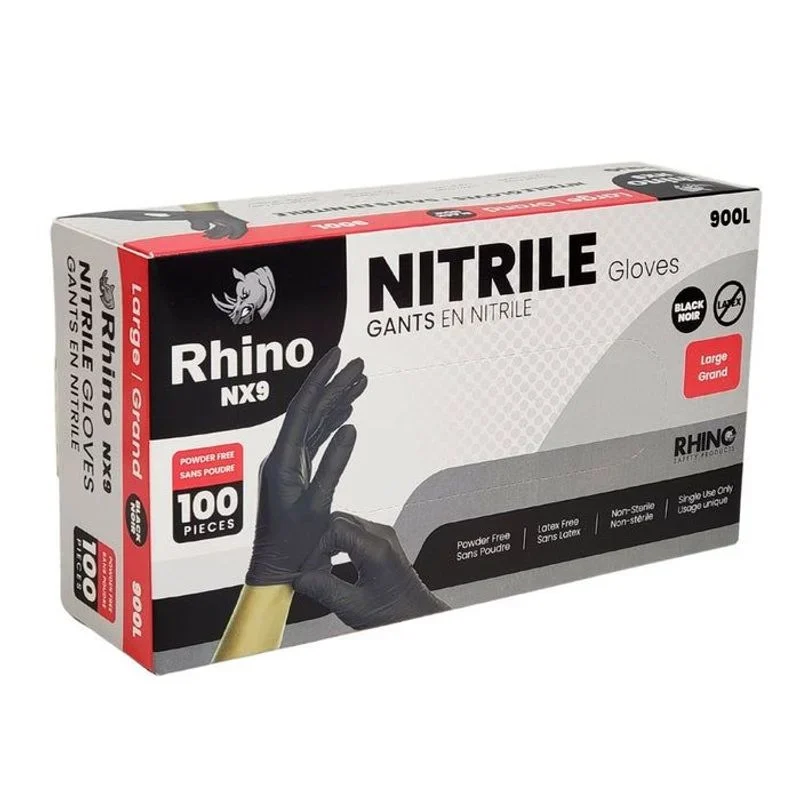 Rhino/Bla nitr glo/L-10x100p — NX9/900L