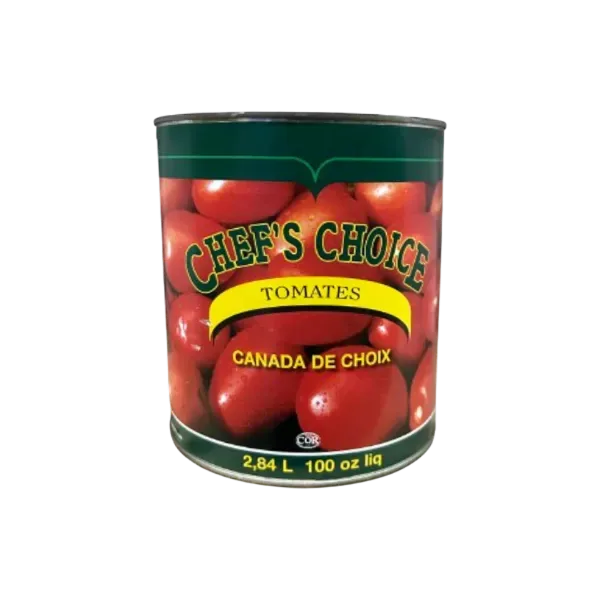 Chef Choice whole tomatoes CS — UNIT