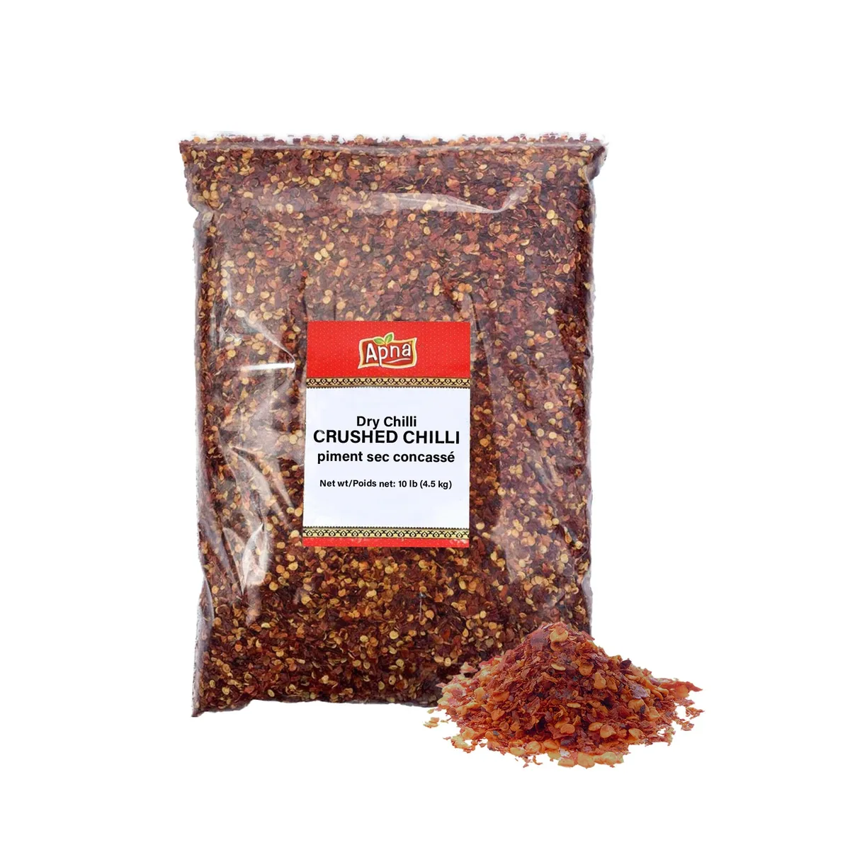 Apna Crushed Chilli-10Lb — UNIT