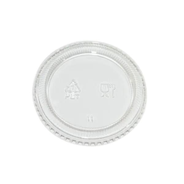 Portion Cup lid 4oz 125 pcs — UNIT