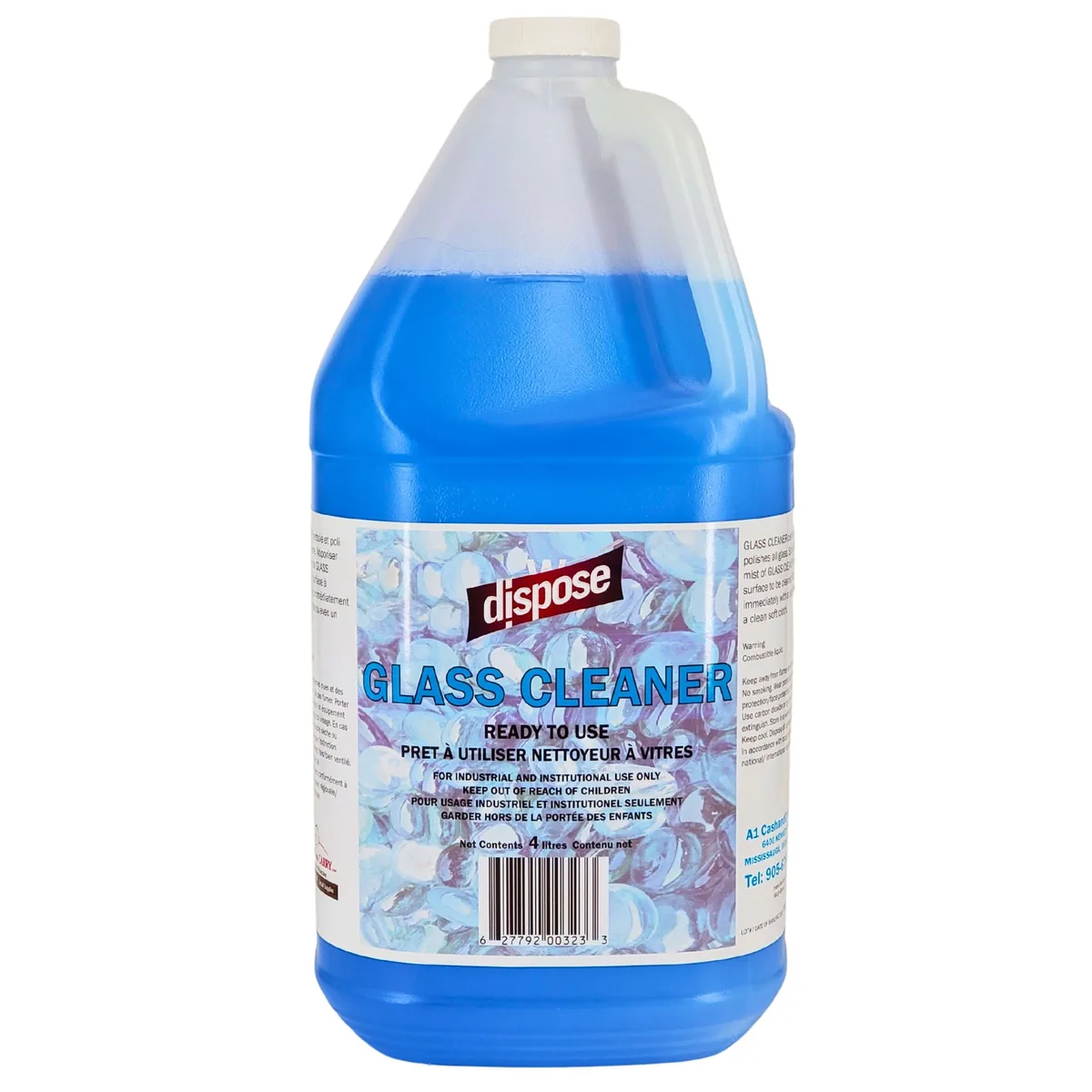 Dispose Glass CLeaner-4L — UNIT