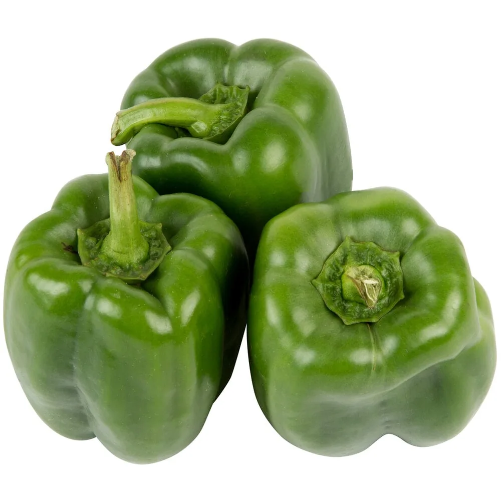 Green Peppers Choice 25lb — Case