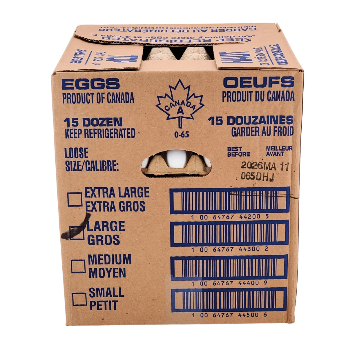Burnbrae Large egg 15 dozen — 15 Dozen