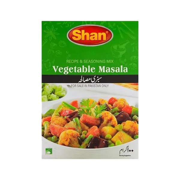 Shan Vegetable Masala 6 pk — Shan Vegetable Masala 6 pk