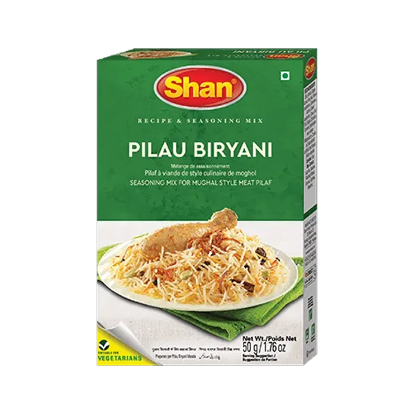 Shan Pulao Biryani Masala — 50g (Pack of 6)