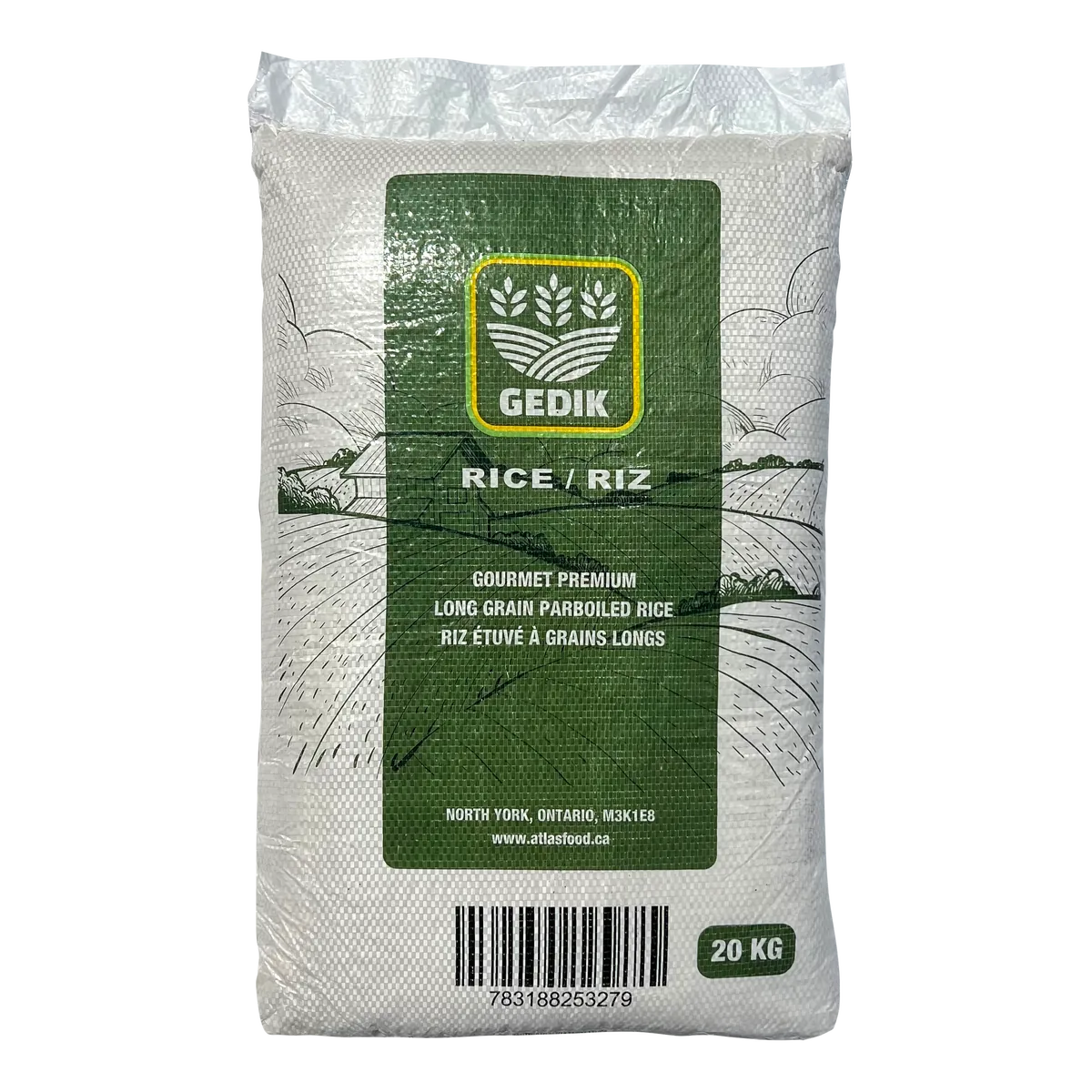 Gedik Parboiled Rice 20 kg — UNIT