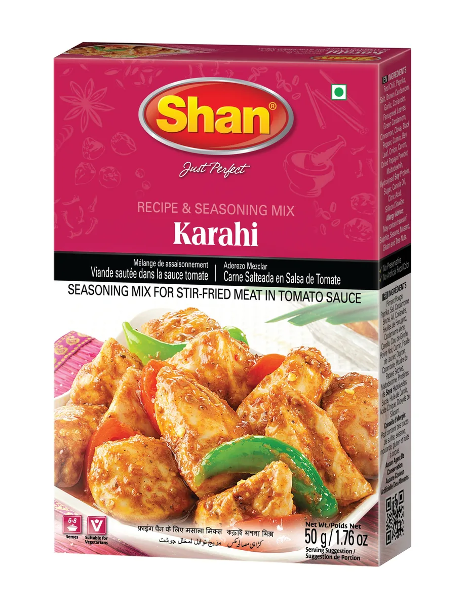 SHAN KARAHI MASALA — Pack of Six(6x50g)