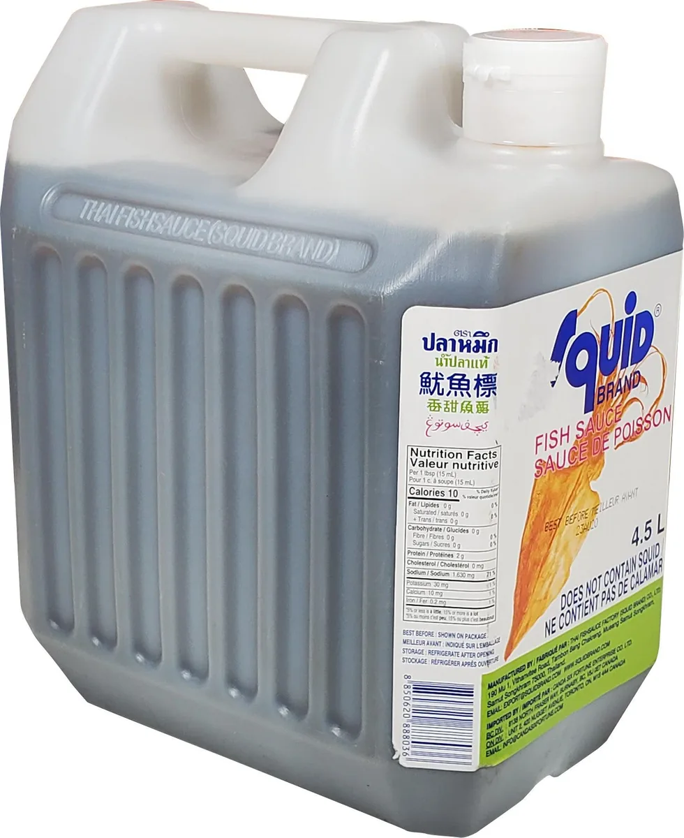 Squid Fish Sauce 4.5L — UNIT