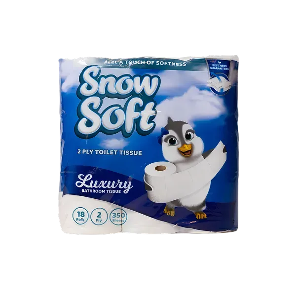 Snowsoft Bathroom Tissue — 2 ply (24 pks)