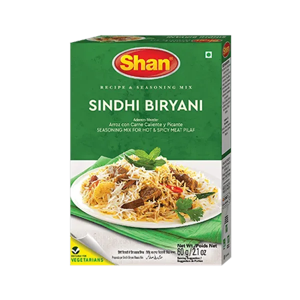 Shan Shindhi Biryani Masala — 60gm (Pack of 6)