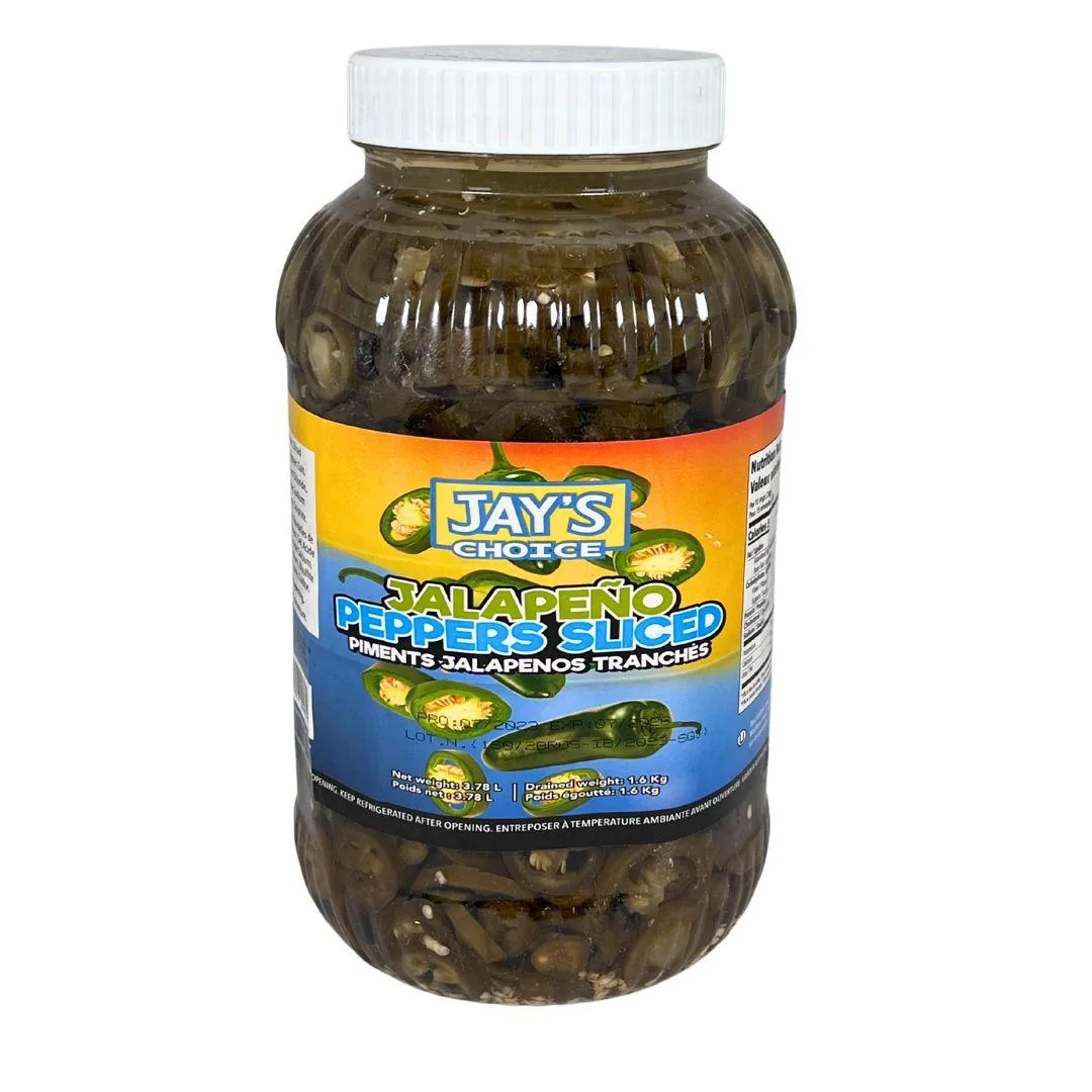 Jay's choice jalapeño sliced — UNIT